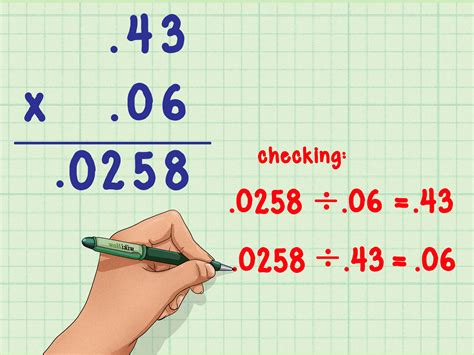 How to Multiply a Decimal Less Than 1 By a Whole Number: Example 2. Find the product of 3.57 × 0.34. Step 1: Stack the two numbers we are multiplying. For now, we are going to remove the decimal ...